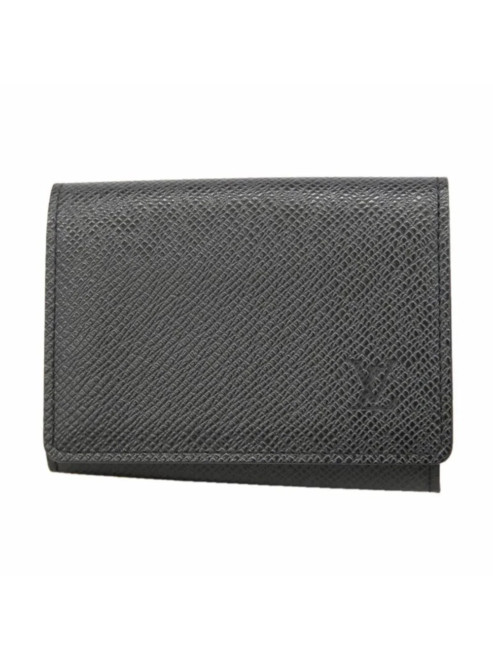 Louis Vuitton Card Case Taiga Business Holder Ardoise